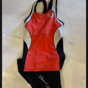 Like New Pearl Izumi Cycling Tank & Shorts - size L